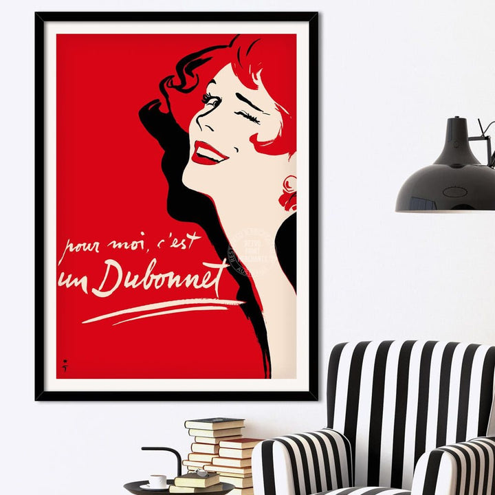 For Me Its A Dubonnet | France Print Art