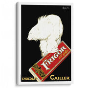 Frigor Chocolat 1929 | France A3 297 X 420Mm 11.7 16.5 Inches / Stretched Canvas Print Art