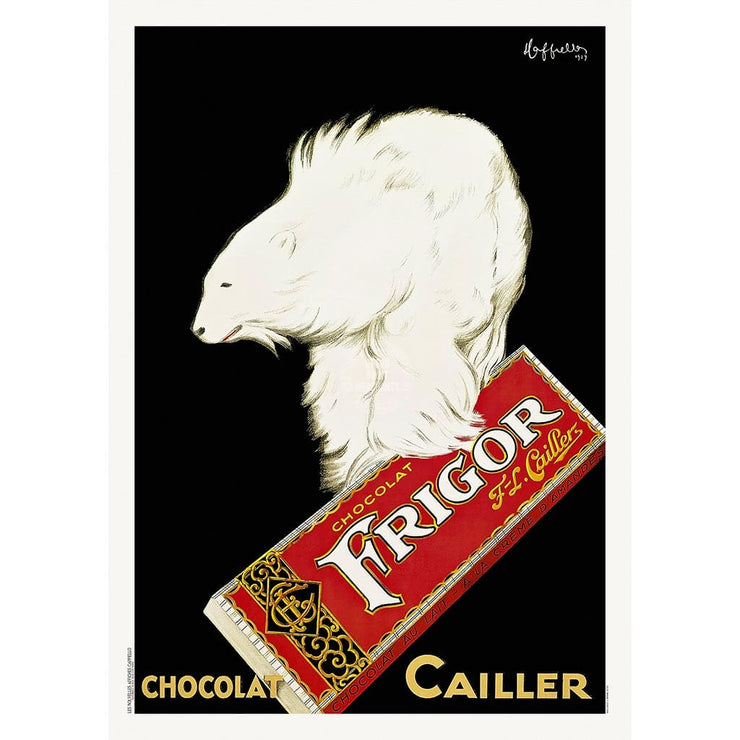Frigor Chocolat 1929 | France A3 297 X 420Mm 11.7 16.5 Inches / Unframed Print Art
