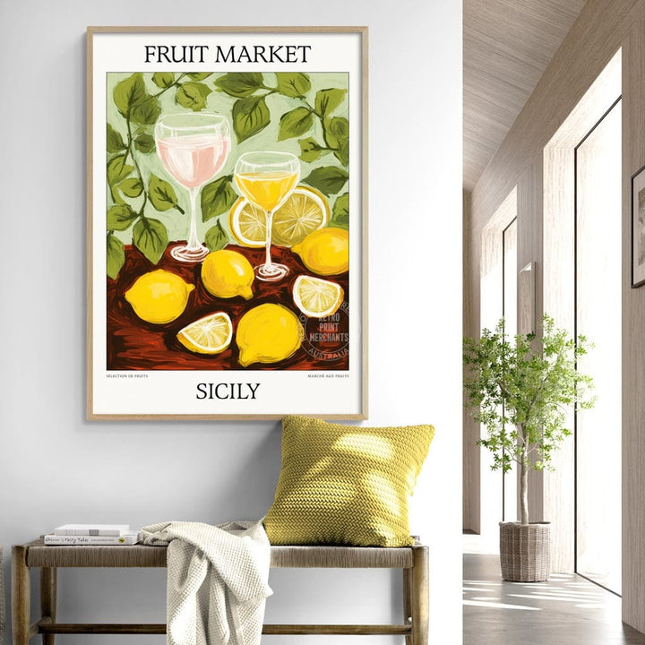 Fruit Market | Sicily Or Personalise It! Print Art