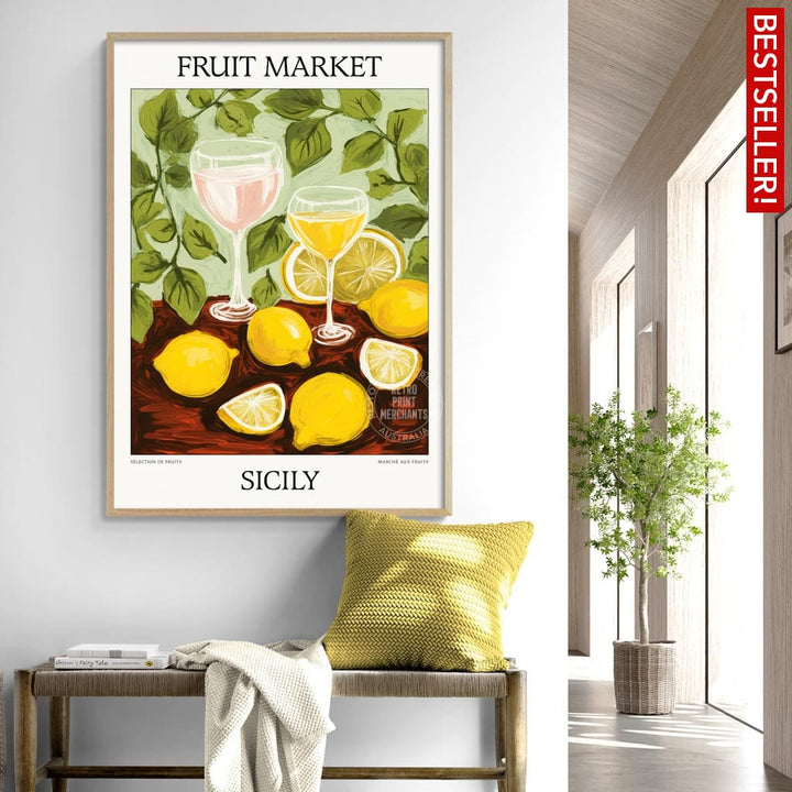 Fruit Market | Sicily Or Personalise It! Print Art