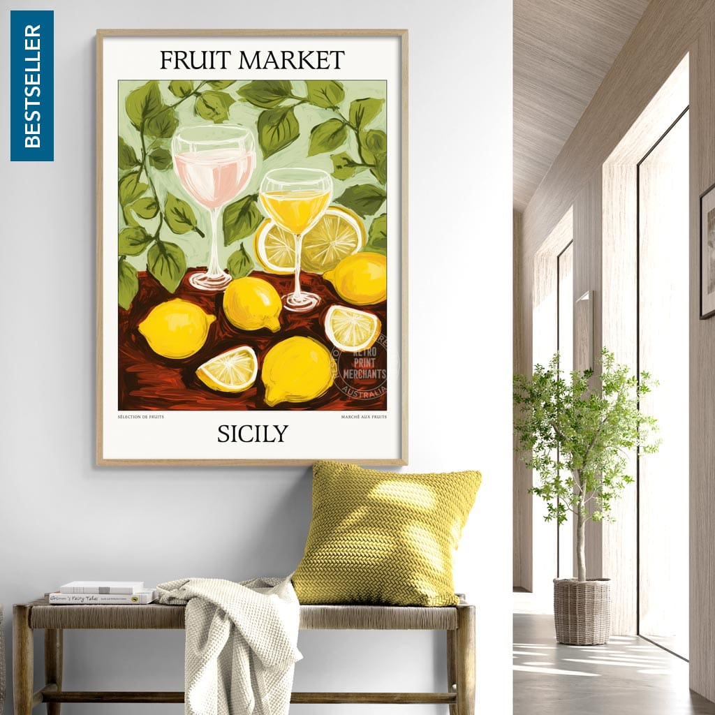 Fruit Market | Sicily Or Personalise It! Print Art