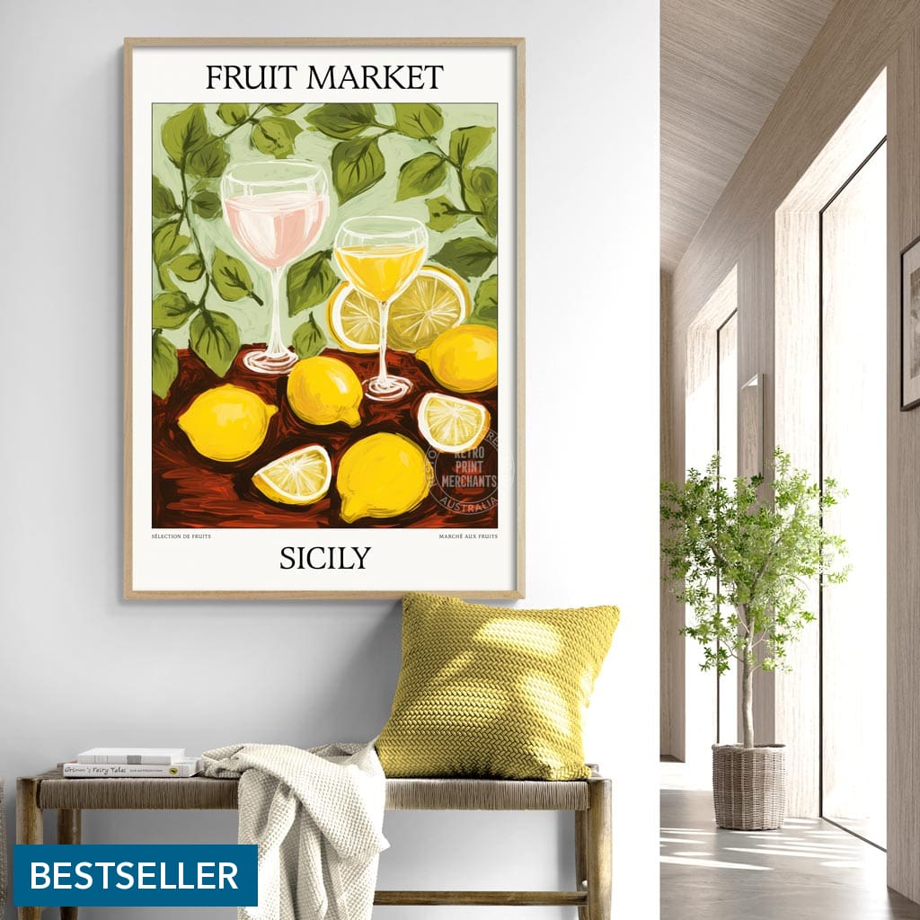 Fruit Market | Sicily Or Personalise It! Print Art