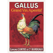 Gallus Aperitif 1919 | France A3 297 X 420Mm 11.7 16.5 Inches / Unframed Print Art