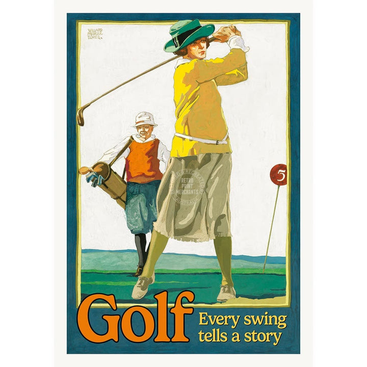 GOLF 1923 | USA Print Art