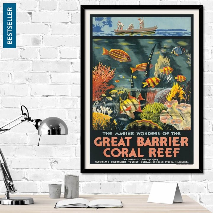 Great Barrier Coral Reef | Australia Print Art