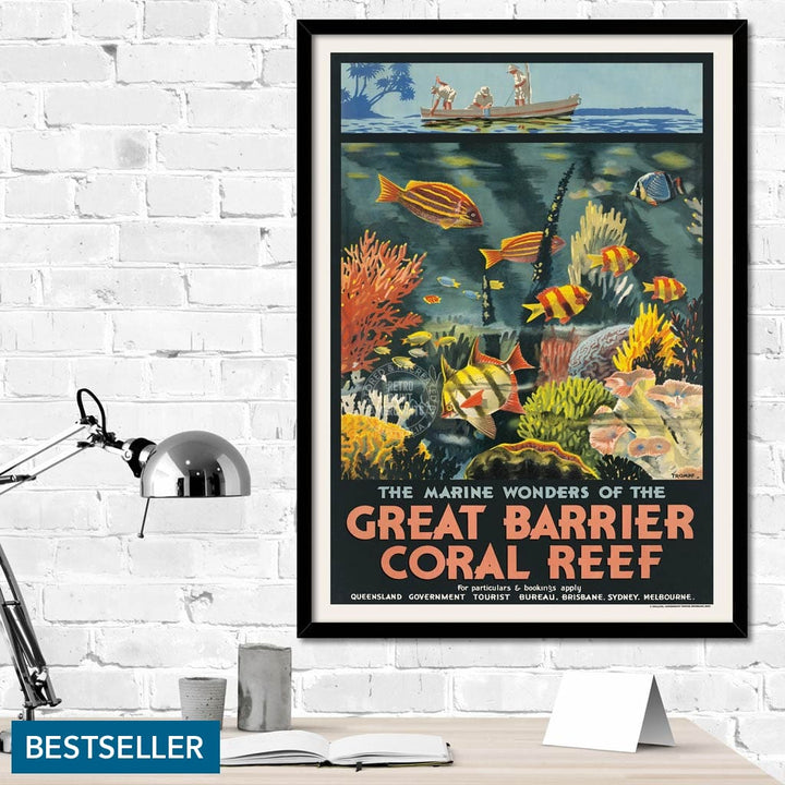 Great Barrier Coral Reef | Australia Print Art