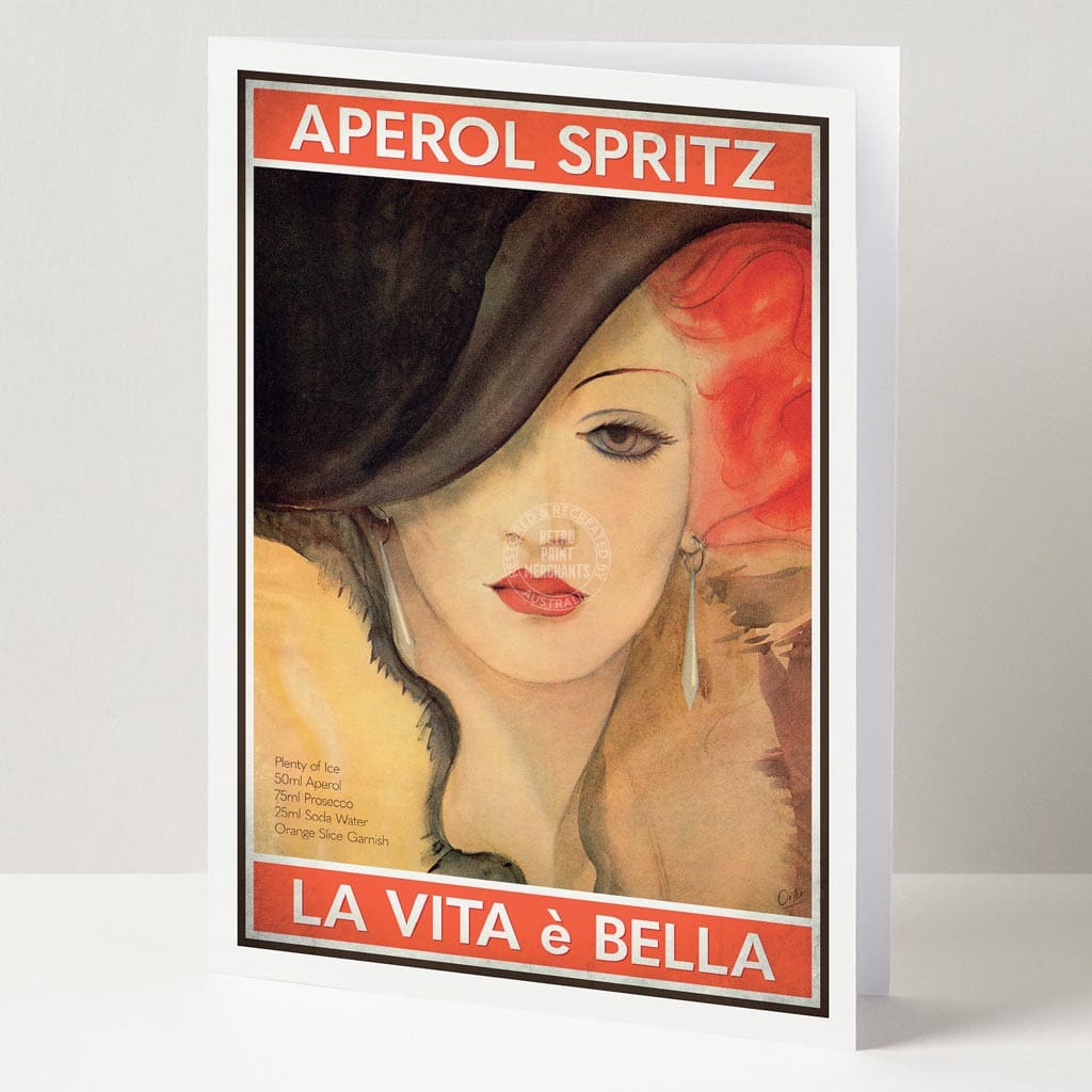 Greeting Card | Aperol Spritz Greeting Cards