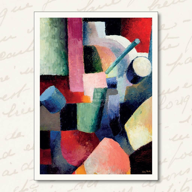 Greeting Card | August Macke Abstract Greeting Cards