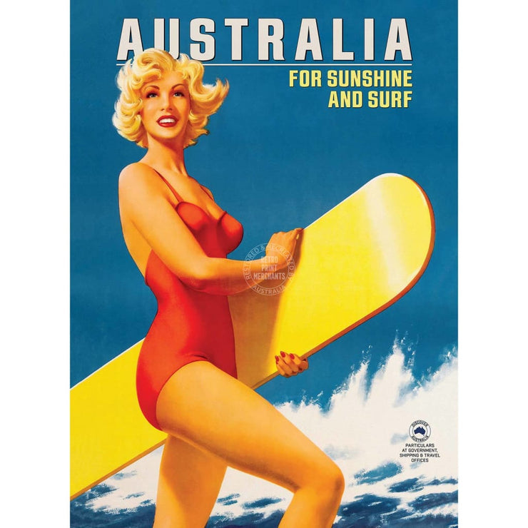 Greeting Card | Australia For Sunshine & Surf Greeting Cards