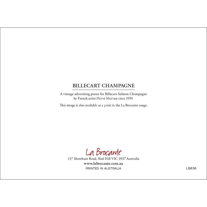 Greeting Card | Billecart Champagne Greeting Cards