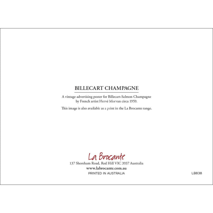 Greeting Card | Billecart Champagne Greeting Cards