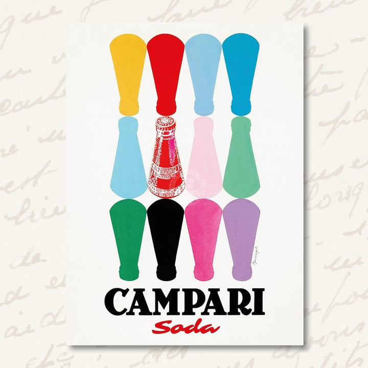Greeting Card | Campari 12 Bottles Greeting Cards