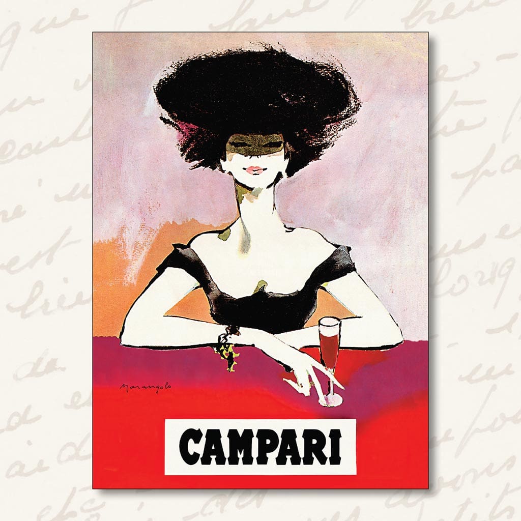 Greeting Card | Campari Woman Greeting Cards