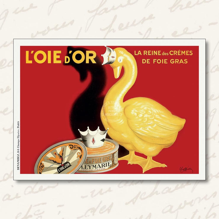 Greeting Card | Cappiellos Golden Goose Greeting Cards