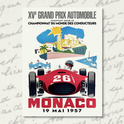 Greeting Card | Monaco 1957 Greeting Cards