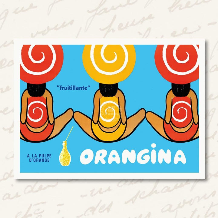 Greeting Card | Orangina Triplets Greeting Cards
