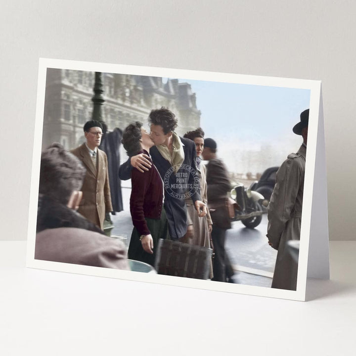 Greeting Card | Paris Kiss Greeting Cards