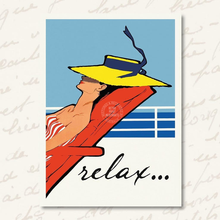Greeting Card | Relax Greeting Cards
