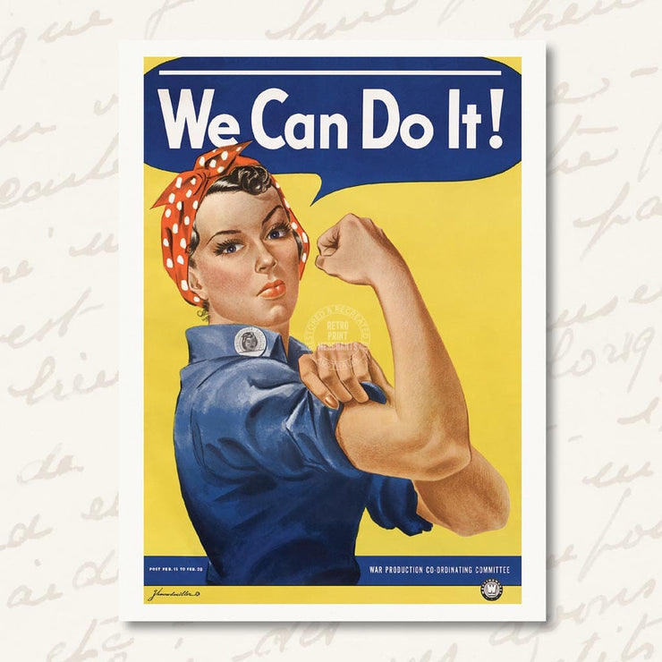 Greeting Card | Rosie The Riveter Greeting Cards