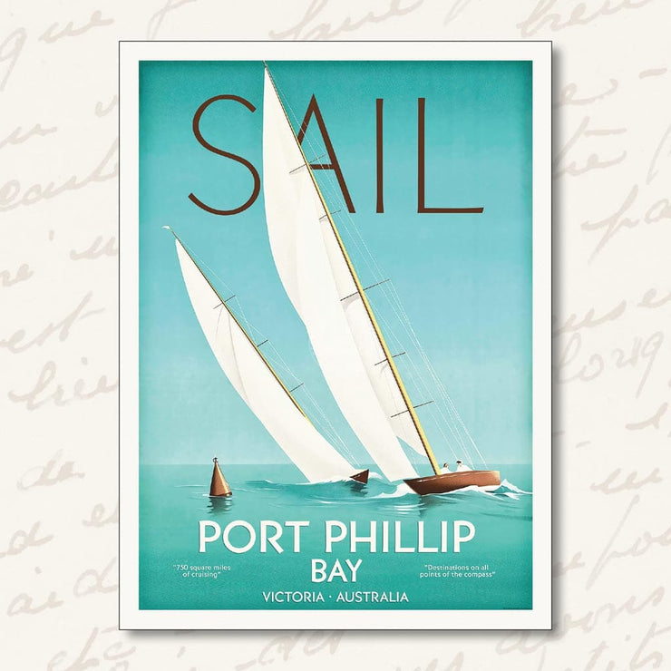 Greeting Card | Sail Port Phillip Bay Greeting Cards