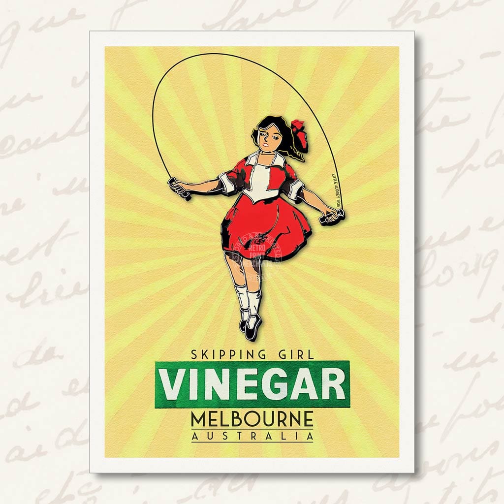 Greeting Card | Skipping Girl Greeting Cards