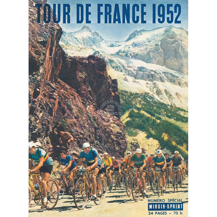 Greeting Card | Tour De France 1952 Greeting Cards