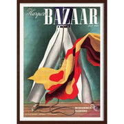 Harpers Bazaar 1939 | Usa 422Mm X 295Mm 16.6 11.6 A3 / Dark Oak Print Art