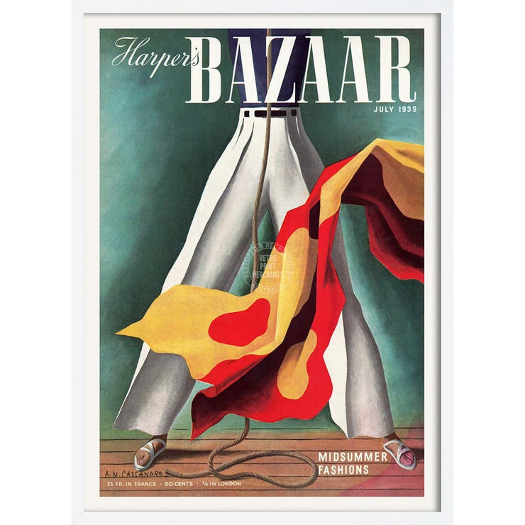 Harpers Bazaar 1939 | Usa 422Mm X 295Mm 16.6 11.6 A3 / White Print Art