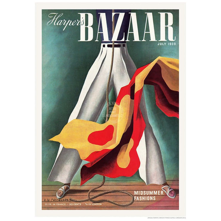 Harpers Bazaar 1939 | Usa 422Mm X 295Mm 16.6 11.6 A3 / Unframed Print Art