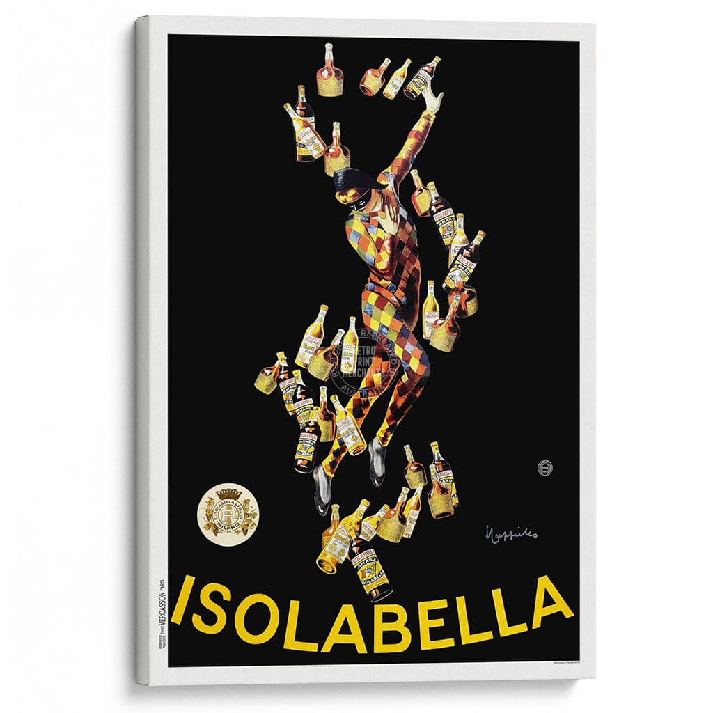 Isolabella 1912 | Italy A4 210 X 297Mm 8.3 11.7 Inches / Stretched Canvas Print Art