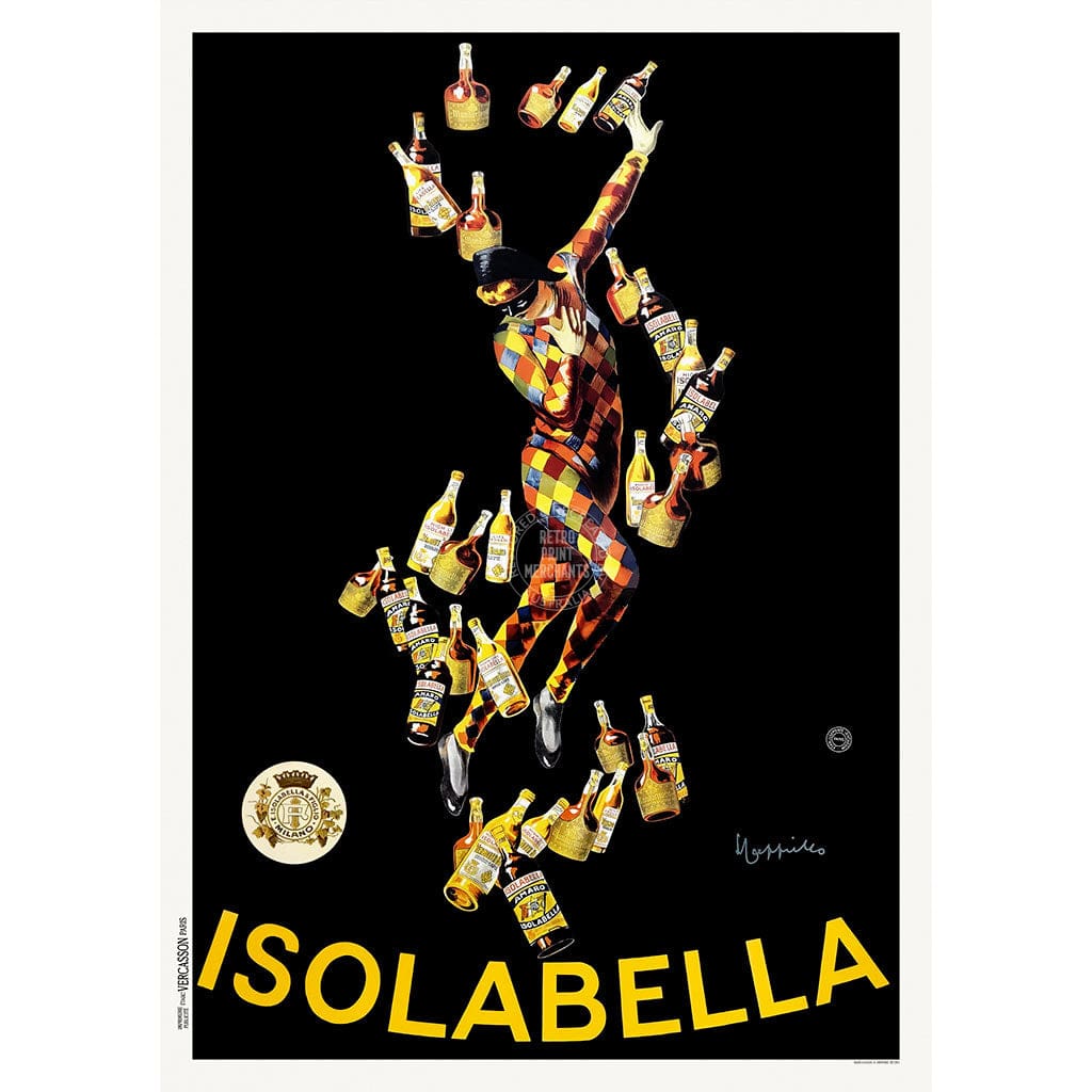 Isolabella 1912 | Italy A4 210 X 297Mm 8.3 11.7 Inches / Unframed Print Art