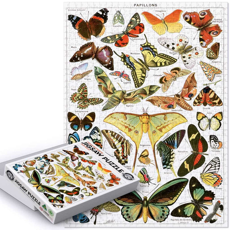 Jigsaw Puzzle | French Butterflies Jigsaw Puzzle