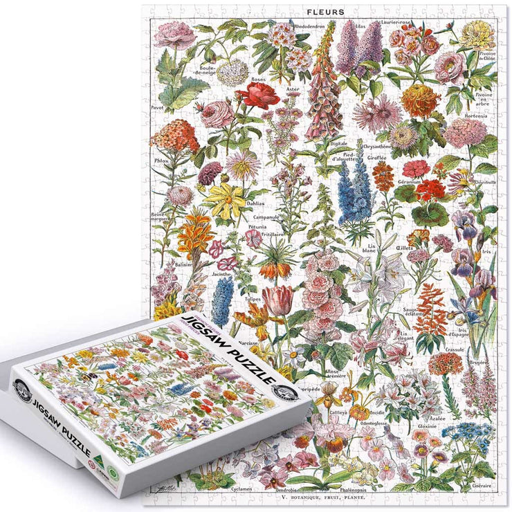 Jigsaw Puzzle | French Fleurs Jigsaw Puzzle