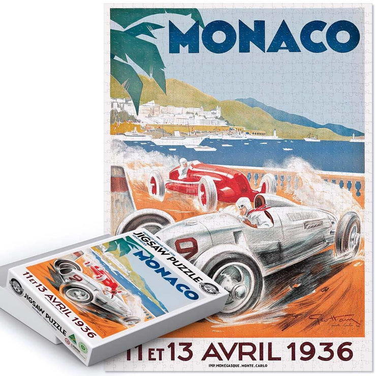 Jigsaw Puzzle | Monaco Grand Prix 1936 Jigsaw Puzzle