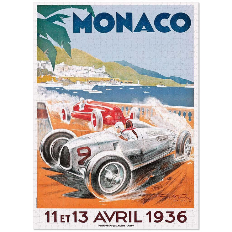 Jigsaw Puzzle | Monaco Grand Prix 1936 Jigsaw Puzzle