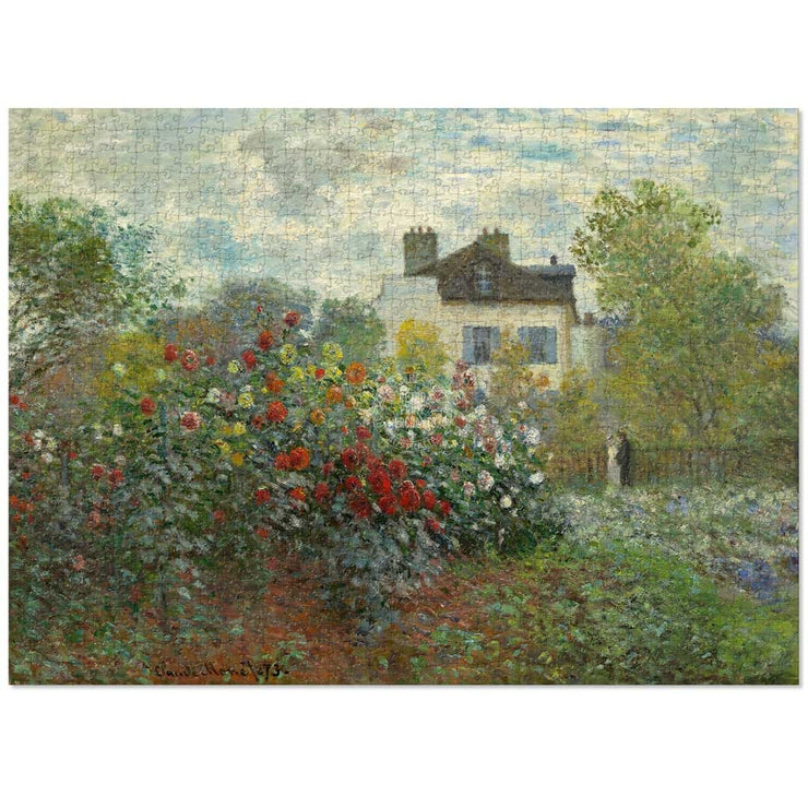 Jigsaw Puzzle | Monet Summer Garden Jigsaw Puzzle