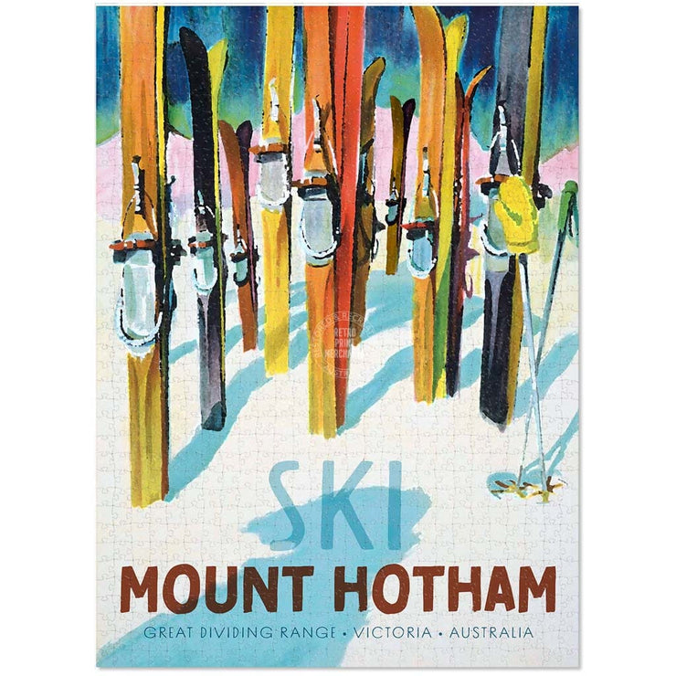 Jigsaw Puzzle | Ski Mount Hotham Jigsaw Puzzle