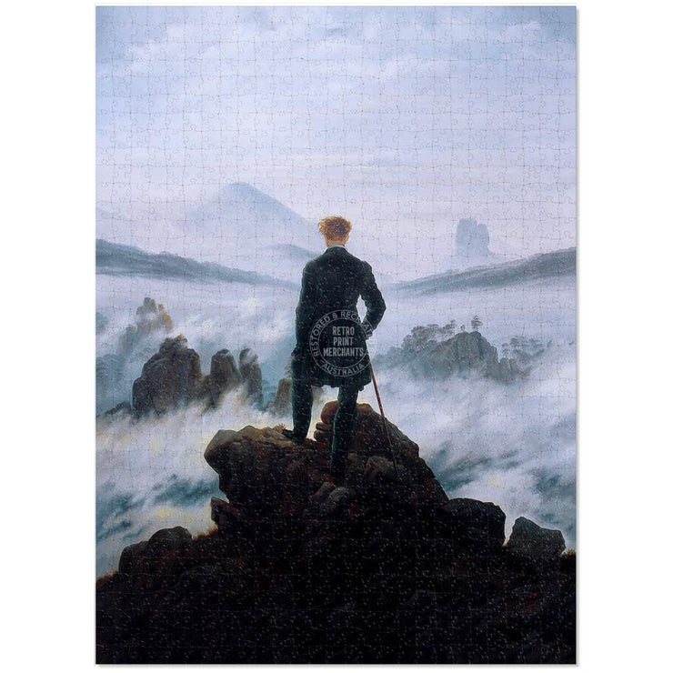 Jigsaw Puzzle | Wanderer Above The Sea Of Fog Jigsaw Puzzle