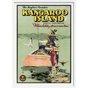 Kangaroo Island | Australia 422Mm X 295Mm 16.6 11.6 A3 / White Print Art