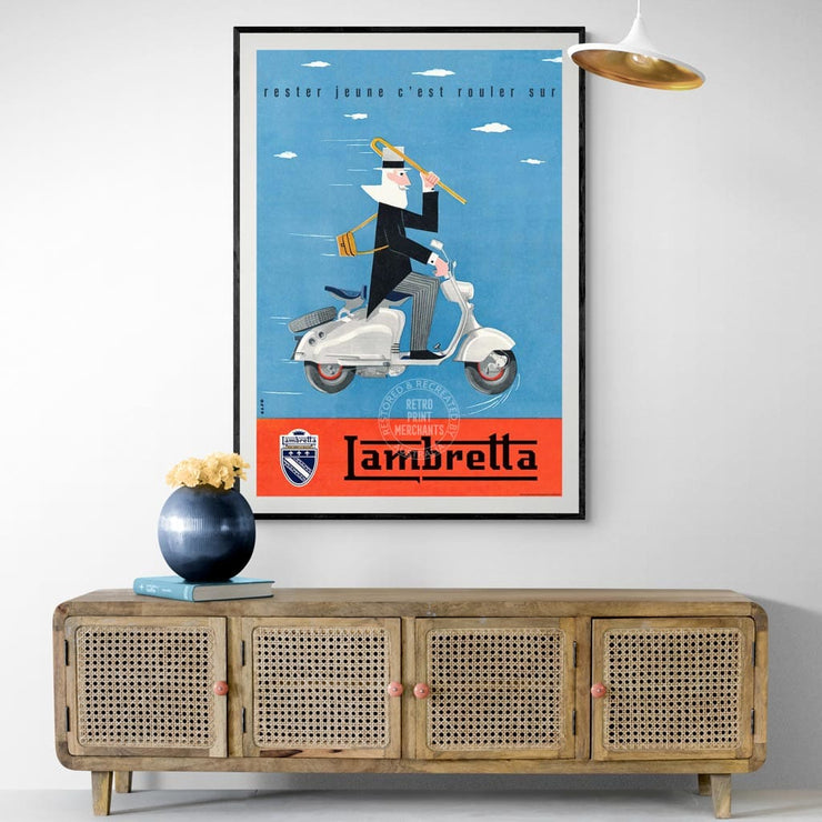Lambretta Scooters | Italy Print Art