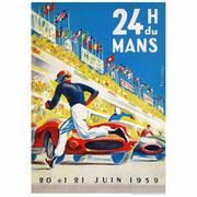 Le Mans 1959 | France 422Mm X 295Mm 16.6 11.6 A3 / Unframed Print Art
