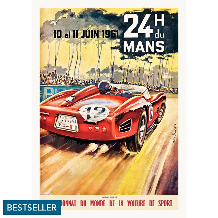 LE MANS 1961 | FRANCE Print Art
