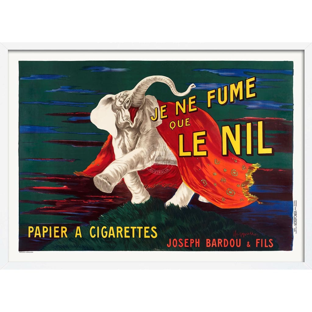 Le Nil Elephant 1912 | France Print Art