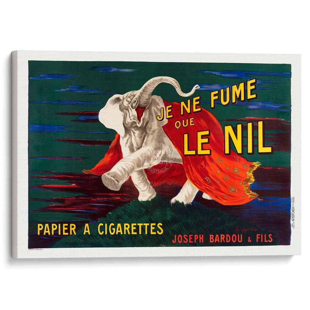 Le Nil Elephant 1912 | France Print Art