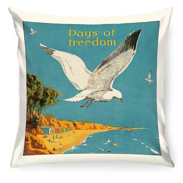 Linen Cushion Cover | Days Of Freedom Linen Cushion Cover