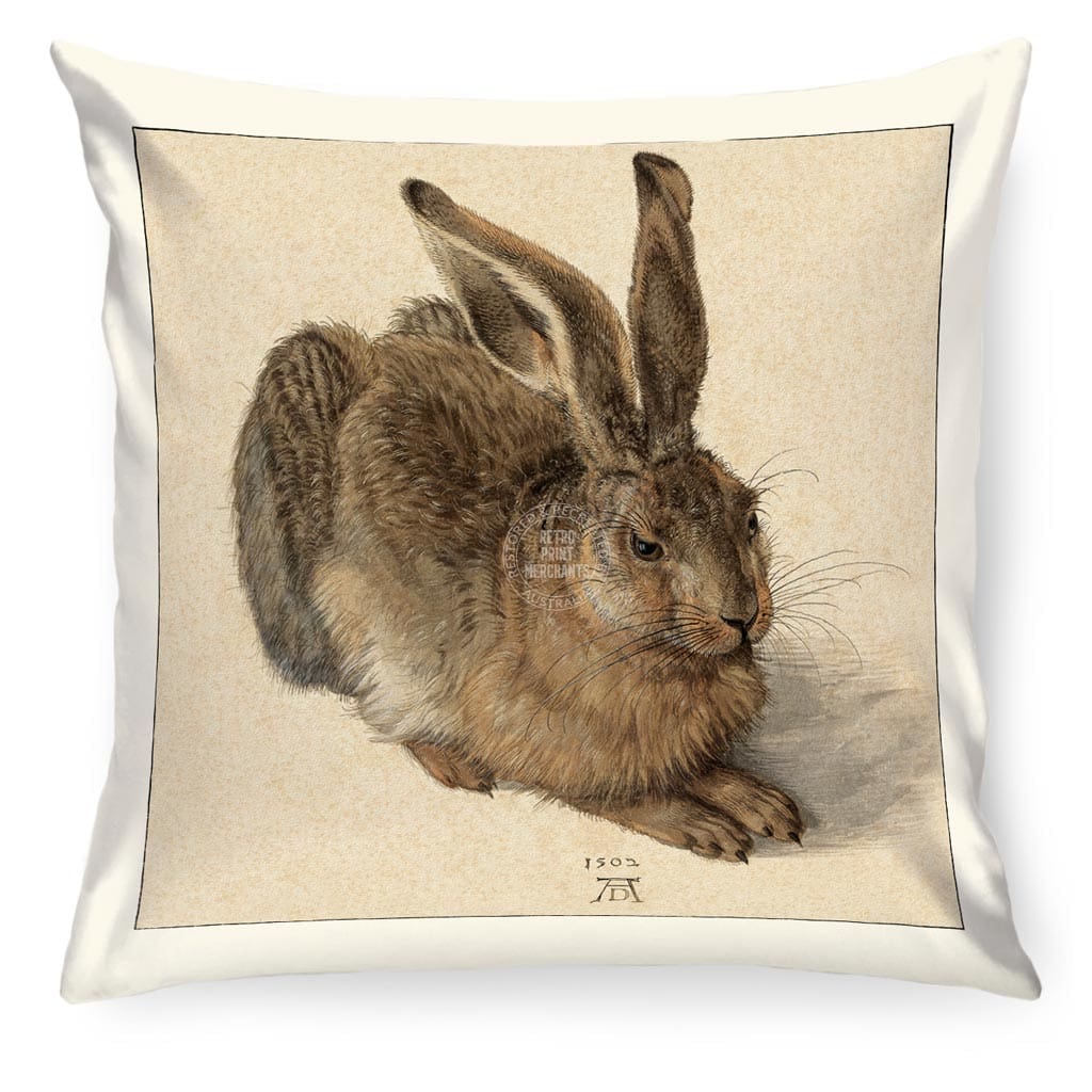 Linen Cushion Cover | Field Hare Linen Cushion Cover