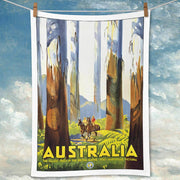 Linen Tea Towel | Australia Bush Linen Tea Towel
