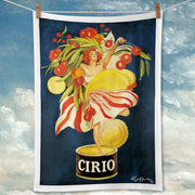 Available Mid July - Linen Tea Towel | Cirio Tomatoes Linen Tea Towel