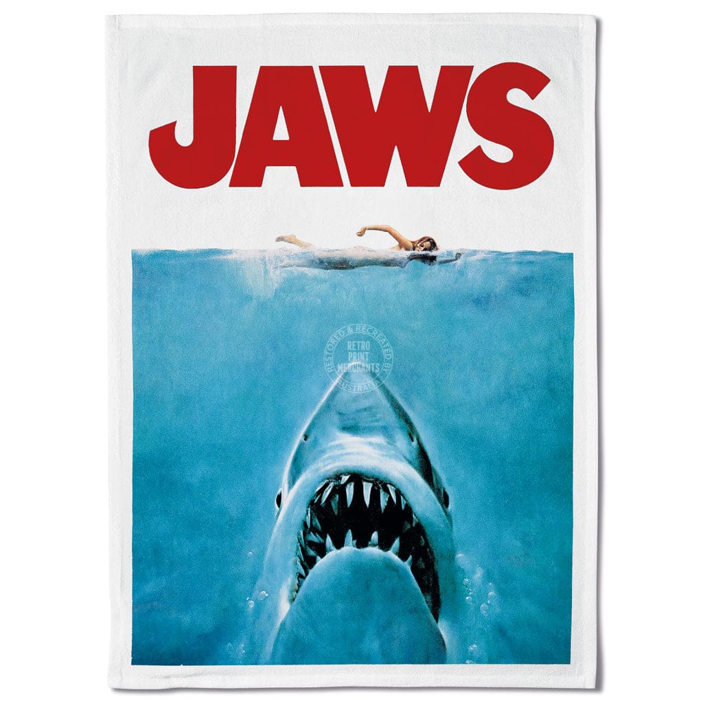 Linen Tea Towel | Jaws Linen Tea Towel